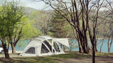 CAMP #46｜火鍋で春の湖畔キャンプ